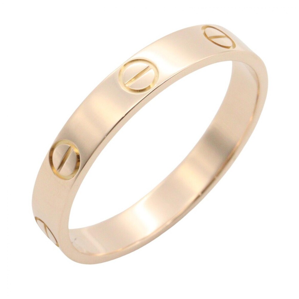 Cartier Mini Love Ring 18Krg Pink Rose #339139C13B